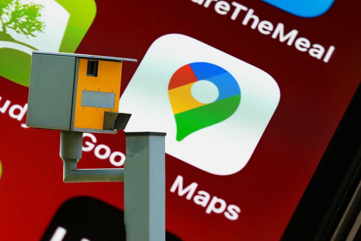 Google Maps applicazione sullo smartphone