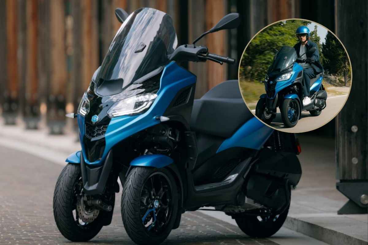 Lo scooter Piaggio MP3