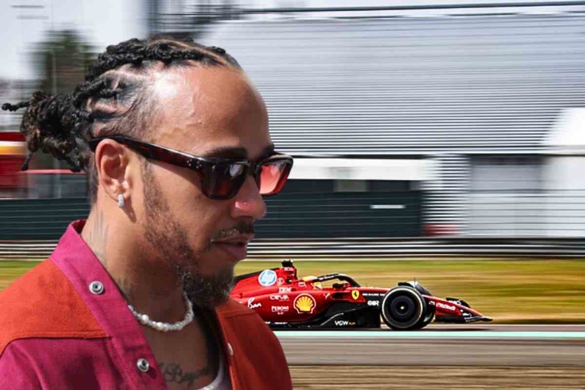 Prime prove per Hamilton su Ferrari