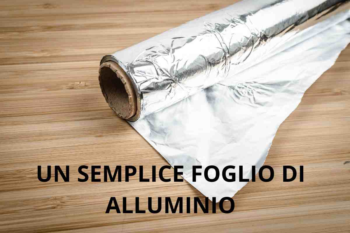 Foglio di alluminio nel forno perché?